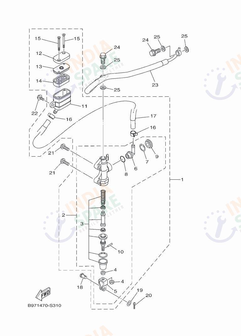 REAR MASTER CYLINDER